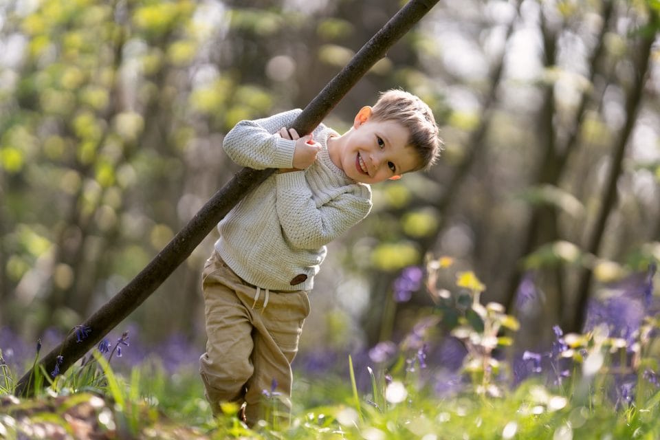 DIY Bluebell Photoshoots in Gloucestershire